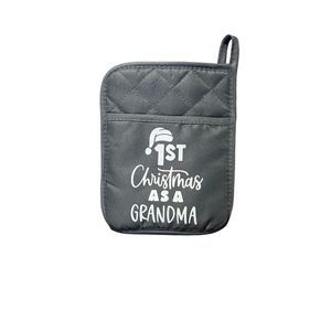 Pot Holder/ Hot-pad 1st Christmas as a Grandma